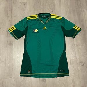 Adidas South African Football Association Soccer Jersey Green